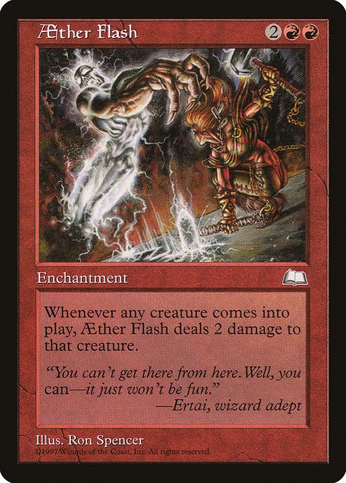 [MTG] Aether Flash (088) (WTH) HP-DMG