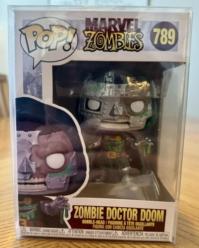 Funko POP! Marvel Zombies ZOMBIE DOCTOR DOOM #789 Marvel NEW +Protector