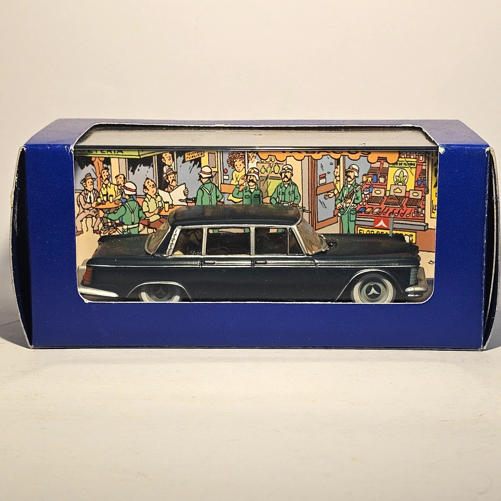 Voiture Miniature Tintin La limousine gouvernementale de Tintin et les Picaros