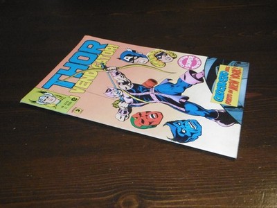THOR AND THE AVENGERS N°233 HOLOCAUST IN NEW YORK HARBOR! HORN EDITORIAL