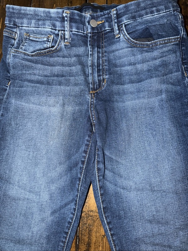 Joes Jeans Womens Size 31 Blue The Icon Mid Rise Skinny Ankle Cotton Stretch