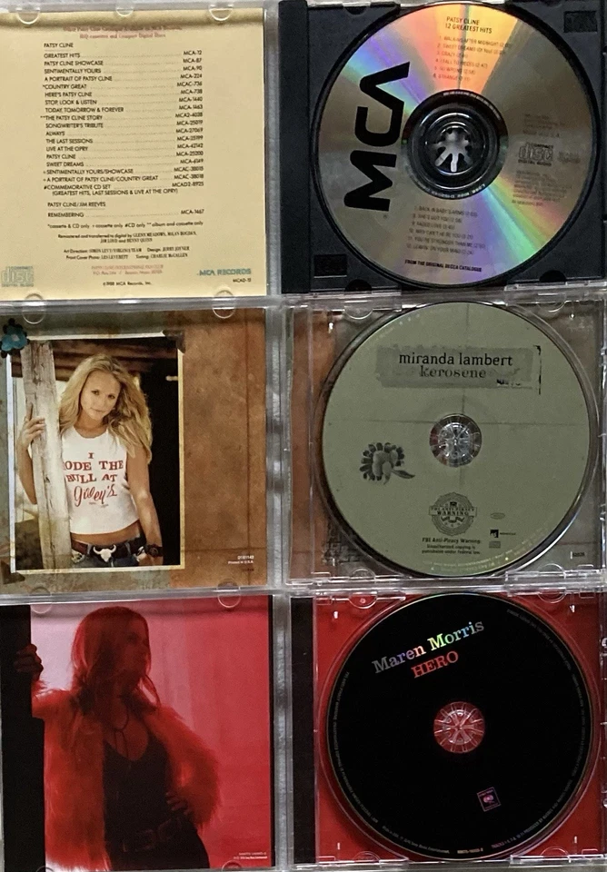 LEGENDS of COUNTRY CD Lot • DOLLY • CARRIE • PATSY & More - Image 3 of 4
