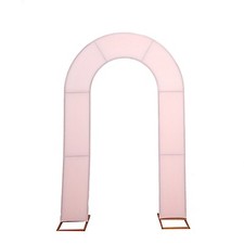 8ft Fitted Spandex Open Arch Double Sided Backdrop Stand Cover Party Decorations