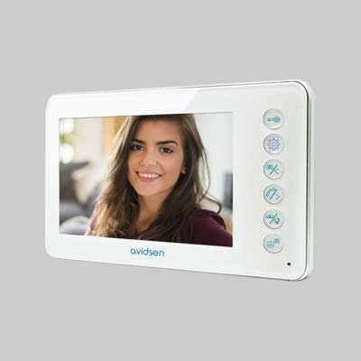 Monitor Videocitofono Touch Screen 7'' - Unità Interna WiFi e App Smartphone