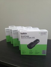 Belkin Boostcharge Dual Car Charger 42W