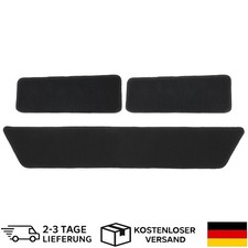 3-tlg Einstiegsmatten Fußmatten Stufenmatten passend für VW Transporter T5 T6