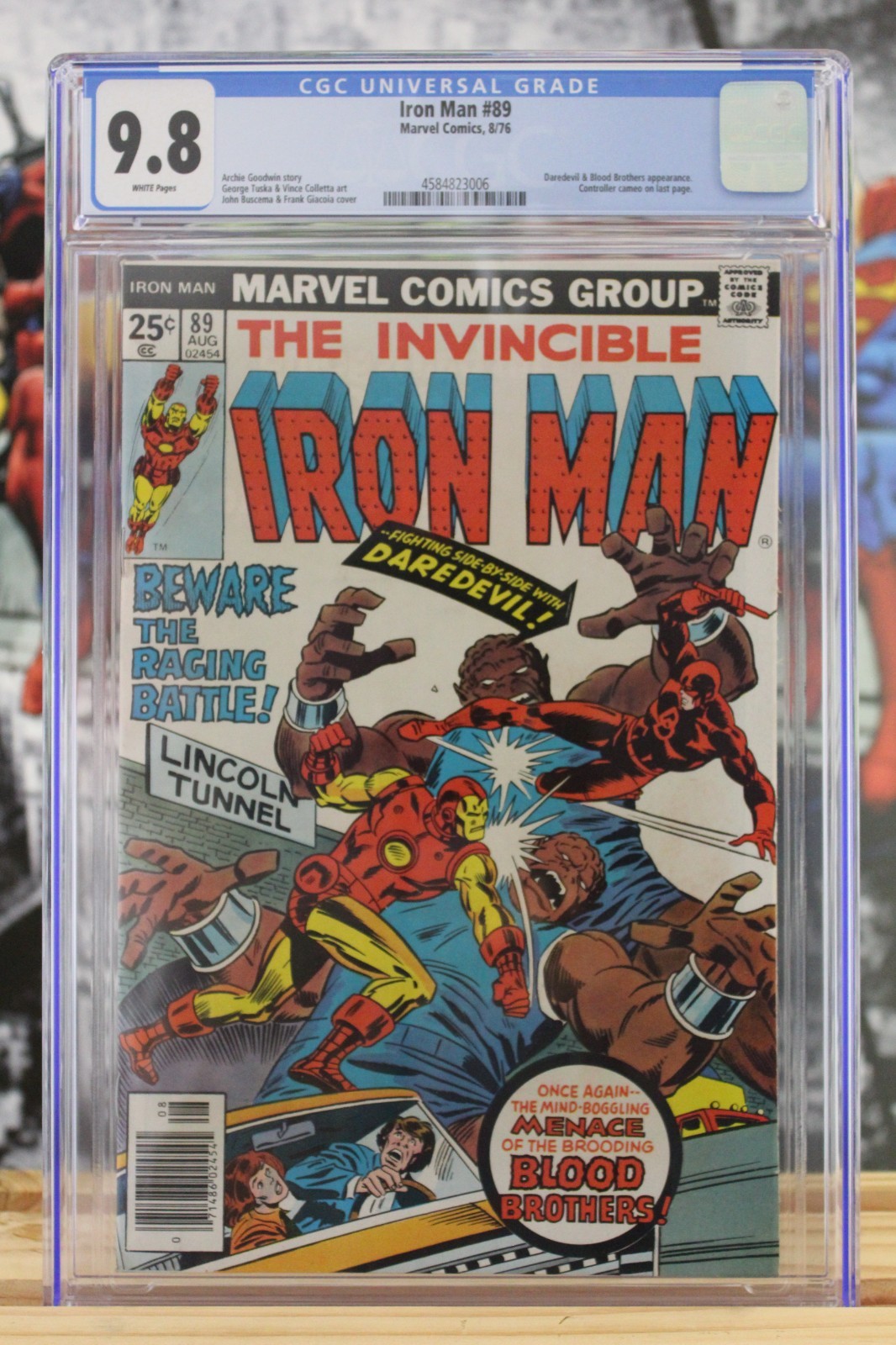 アメコミリーフ Invincible Iron Man 11 9.8 サイン入り 【公式通販】