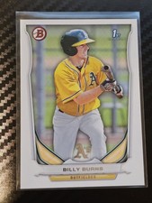 2014 Bowman - Prospects Billy Burns #BP19 (RC) Oakland Athletics 1st Bowman 