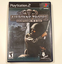 Airborne Troops: Countdown to D-Day (Sony PlayStation 2) Complete w/ Manual