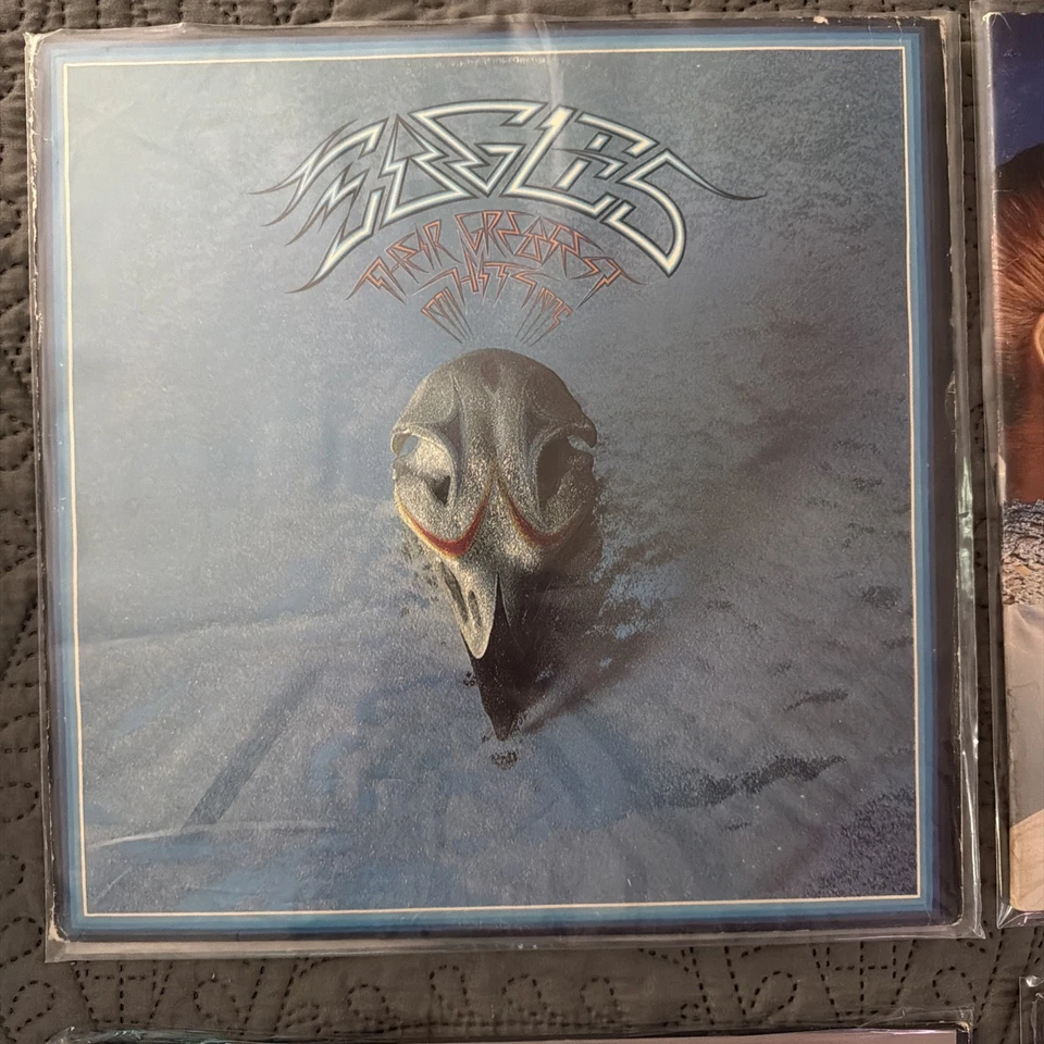 Nine Rock / Pop albums - 70's, 80's Used - Go-Go's, Styx, Eagles, Chicago, Rod - Image 2 of 4