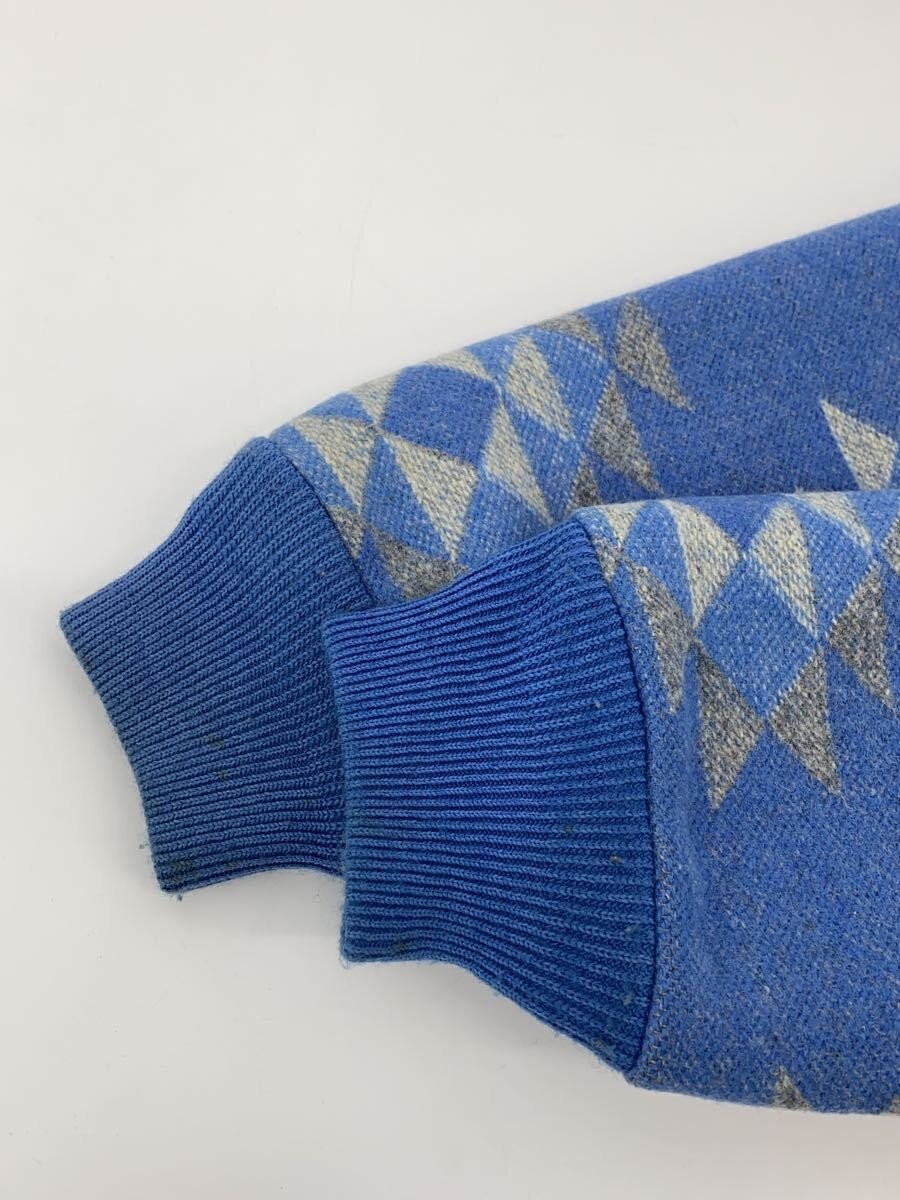 PENDLETON Wool Native Pattern Jacket M Blue Allov… - image 5