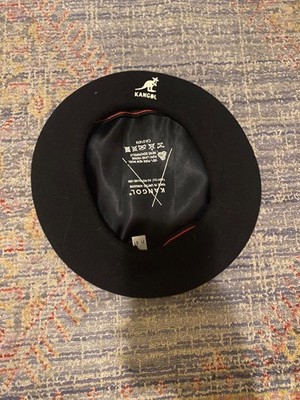 BLACK KANGOL BERET HAT M/S