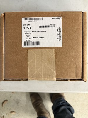 Corning SPH-01P Single Panel Housing Network Patch Panel 783771 Made in Mexico