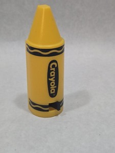 Night Light Crayola Crayon Yellow Plastic Vintage Advertising