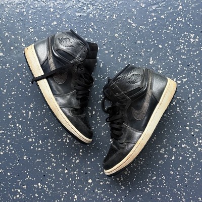 Air Jordan 1 Retro High Black Patent Anti-Gravity Machines 332550-017 Mens 10.5