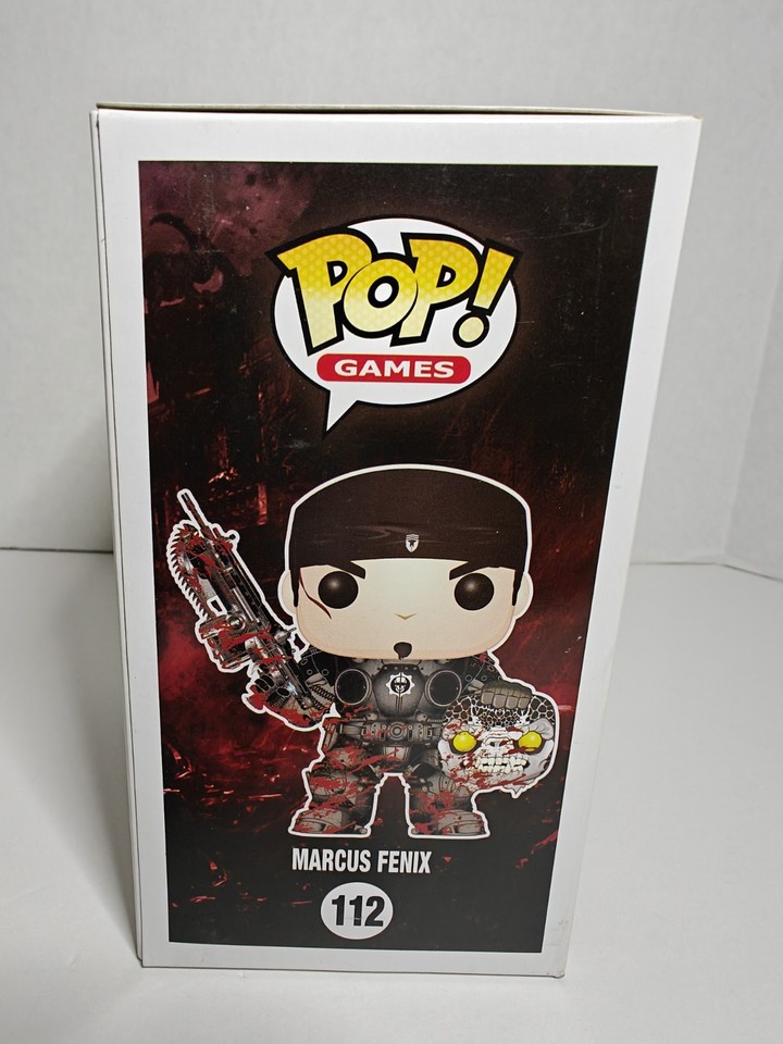 Figurine Funko Pop! Gears Of War - Marcus Fénix #112 - NEUF Sous Boîte