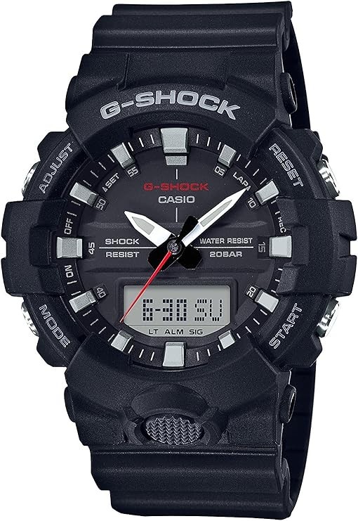 G-SHOCK GA800 デジタル腕時計No. 5535 ブラック Casio GA-800-1AJF Men's Black Watch for sale online | eBay