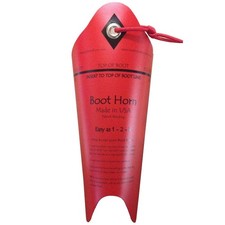 Ski and Snowboard Boot Horn red
