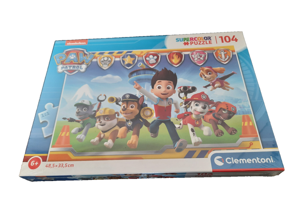 Clementoni 27261 Supercolor Paw Patrol – Puzzle 104 Teile Ab 6 Jahren Hunde-image