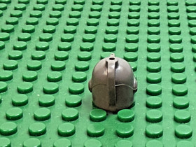 LEGO Old Dk Gray Castle Helmet Minifig w Closed Fixed Face Grille 6080 6074#x167
