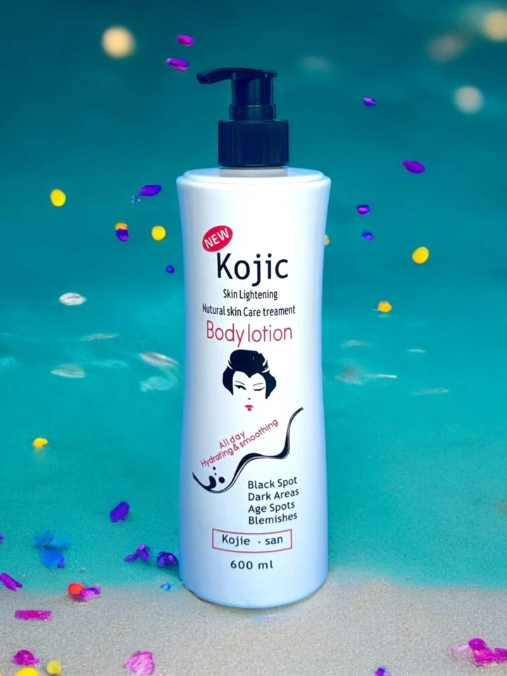 KOJIC SKIN Loción Aclaradora Kojie San 600 ml Manchas Oscuras Manchas Stock en EE. UU. Foto 2 de 4