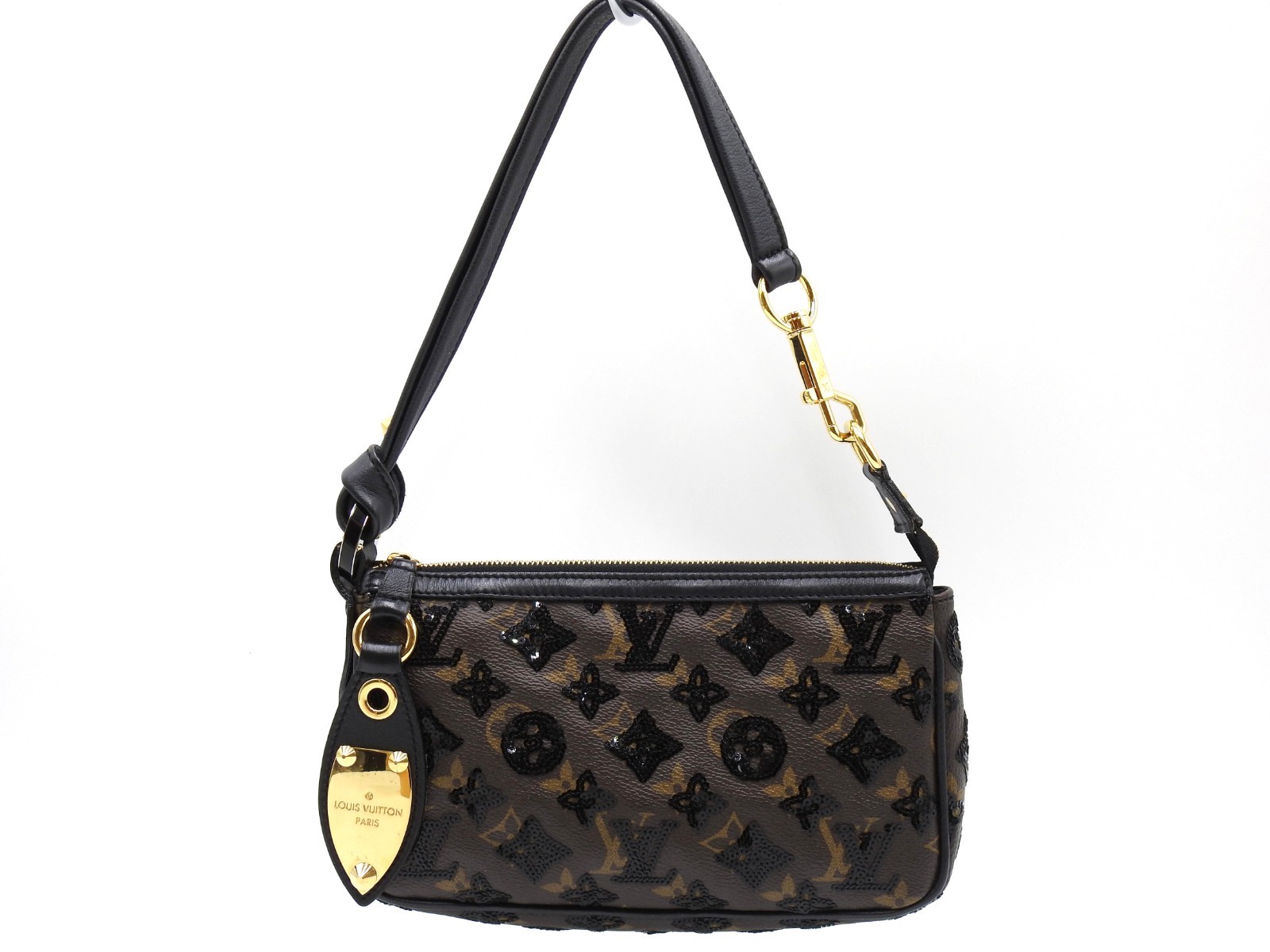 LOUIS VUITTON Monogram Eclipse Sequins Pochette A… - image 2