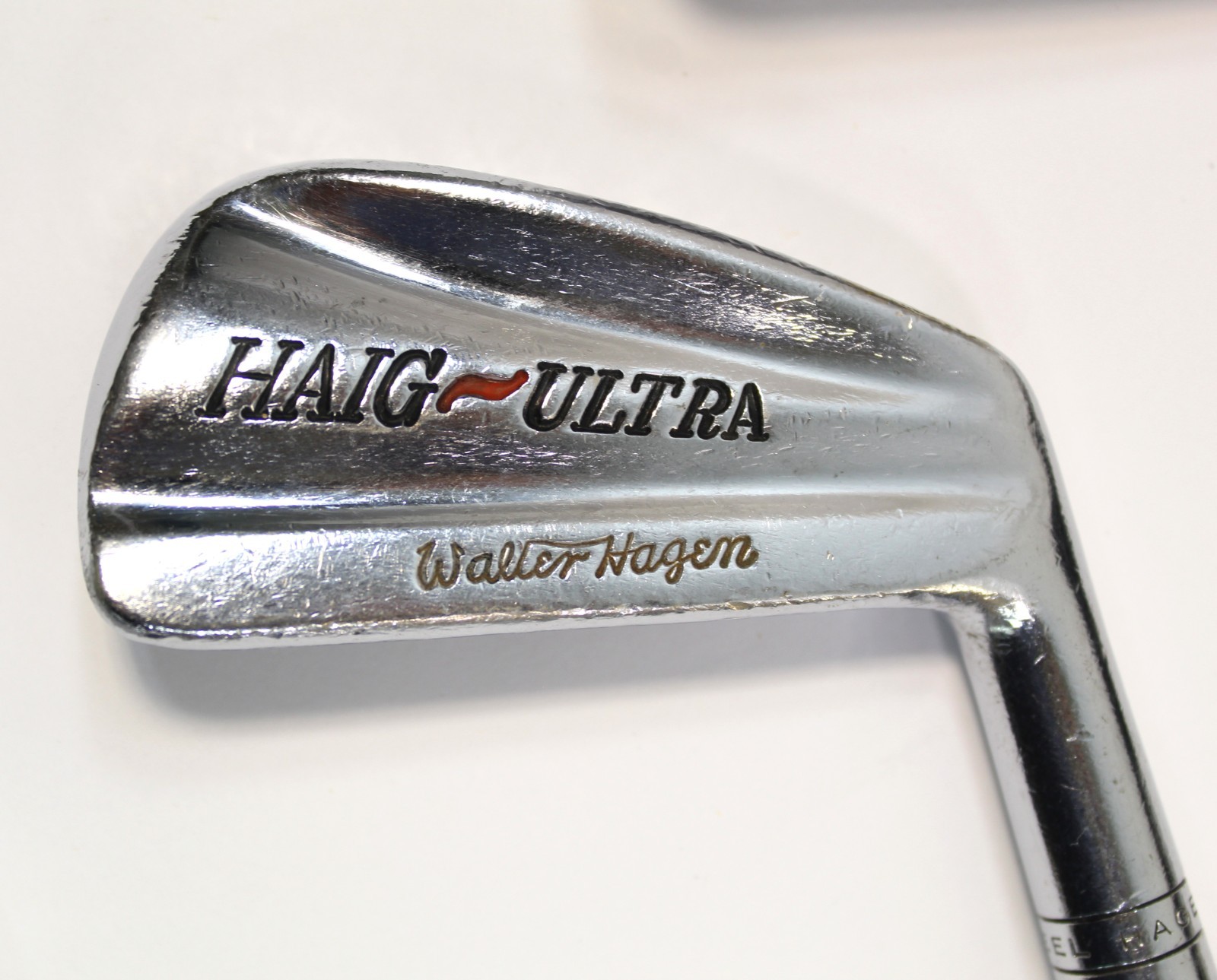 Vintage Walter Hagen, Haig Ultra  Golf Club Set RH Stainless Woods & Irons