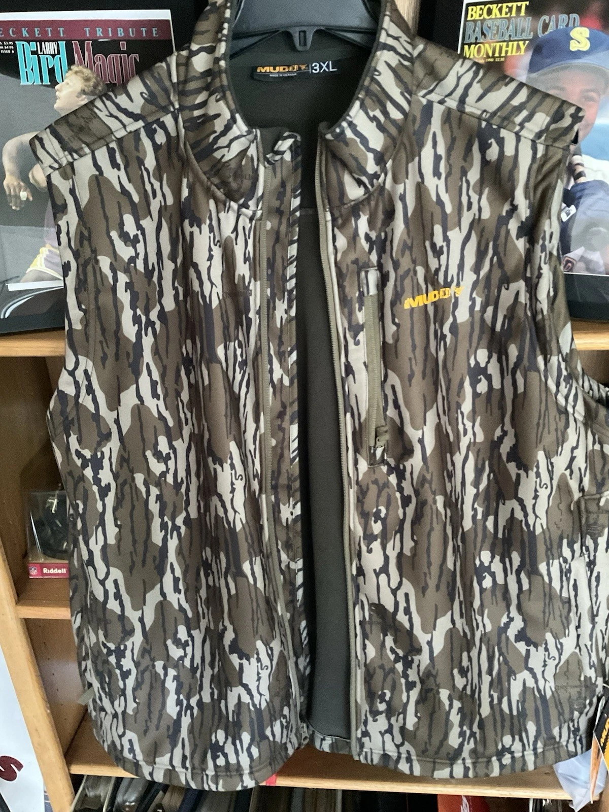 Muddy TRX Mossy Oak Bottomland Camo Vest 3XL New With Tags