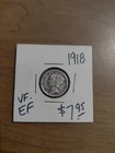 1918 Mercury Dime