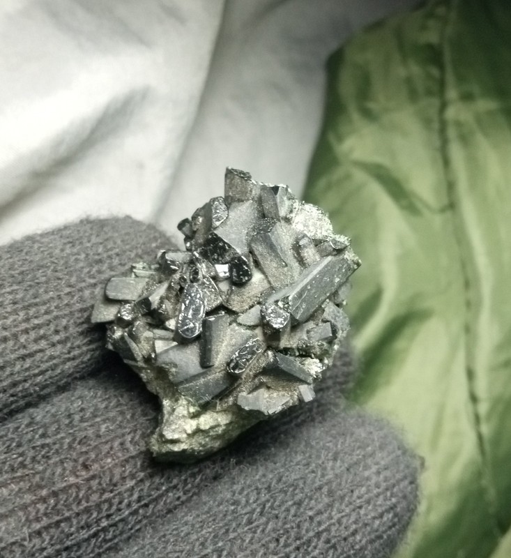 Old Collection Diopside  Crystal Cluster from Malmberget Sweden