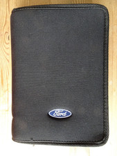 FORD DOCUMENT WALLET FOLDER FOR OWNERS MANUAL HANDBOOK - MARKED. Used. Free P&P