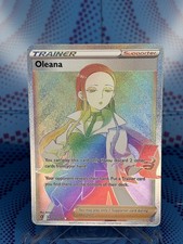 Oleana 202/192 Rebel Clash Full Art Secret Rainbow Rare Pokemon Card 2020 NM  on eBay
