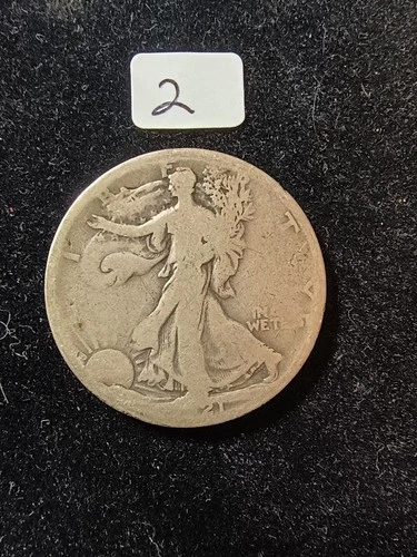 1921-S Walking Liberty Half Dollar AG Key Date