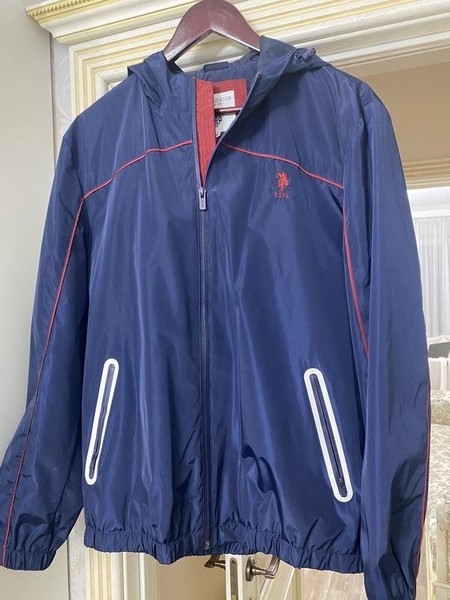 Men U.S. Polo Assn Jacket Navy 40 /L / 48
