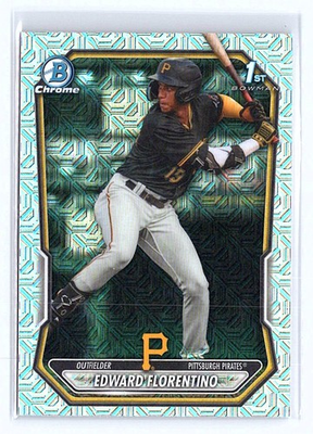 #ad #ad 2026 Edward Florentino Chrome Prospects Mojo Refractor Bowman BCP 82 LP $3.49