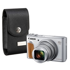 Canon PowerShot SX740 HS Digital Camera with Leather Camera Case