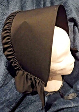 Americana Prairie Pilgrim Amish Bonnet VINTAGE USED