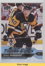 2016-17 Upper Deck Young Guns Oskar Sundqvist #487 READ 0a4