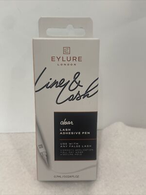 Eylure London Line & EyeLashes CLEAR Lash Adhesive Pen (New In Box) - 0.7ml 