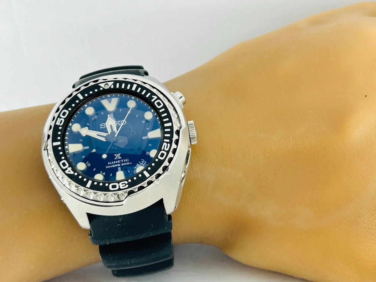 Seiko Prospex Kinetic 5M85-0AB0 SUNO019 GMT Divers Mens Seiko Prospex Kinetic 5M85-0AB0 SUNO019 GMT Divers Mens