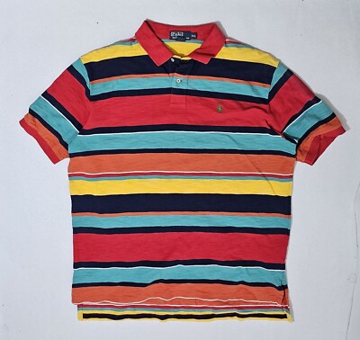 Polo Ralph Lauren Knit Polo Shirt XXL Multi Color | eBay