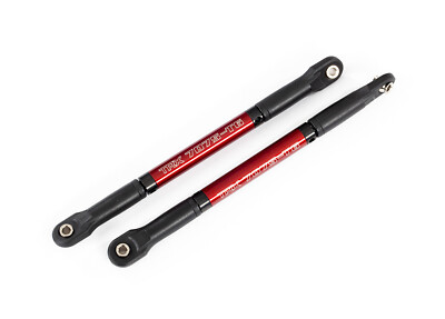 Traxxas 8619R Heavy-Duty Aluminum Push Rods (Red) (2), E-Revo 2.0
