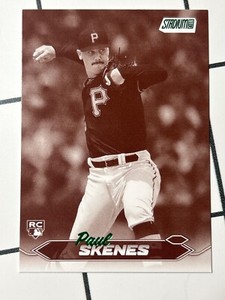 2024 Stadium Club #237 Paul Skenes Sepia Pittsburgh Pirates