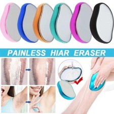 Hair Crystal Eraser Painless Removal Physical Epilators Body Arm Remover