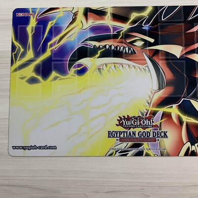 Playmat Konami slifer egyptian god deck - win a mat Extravaganza Remote Duel  | eBay