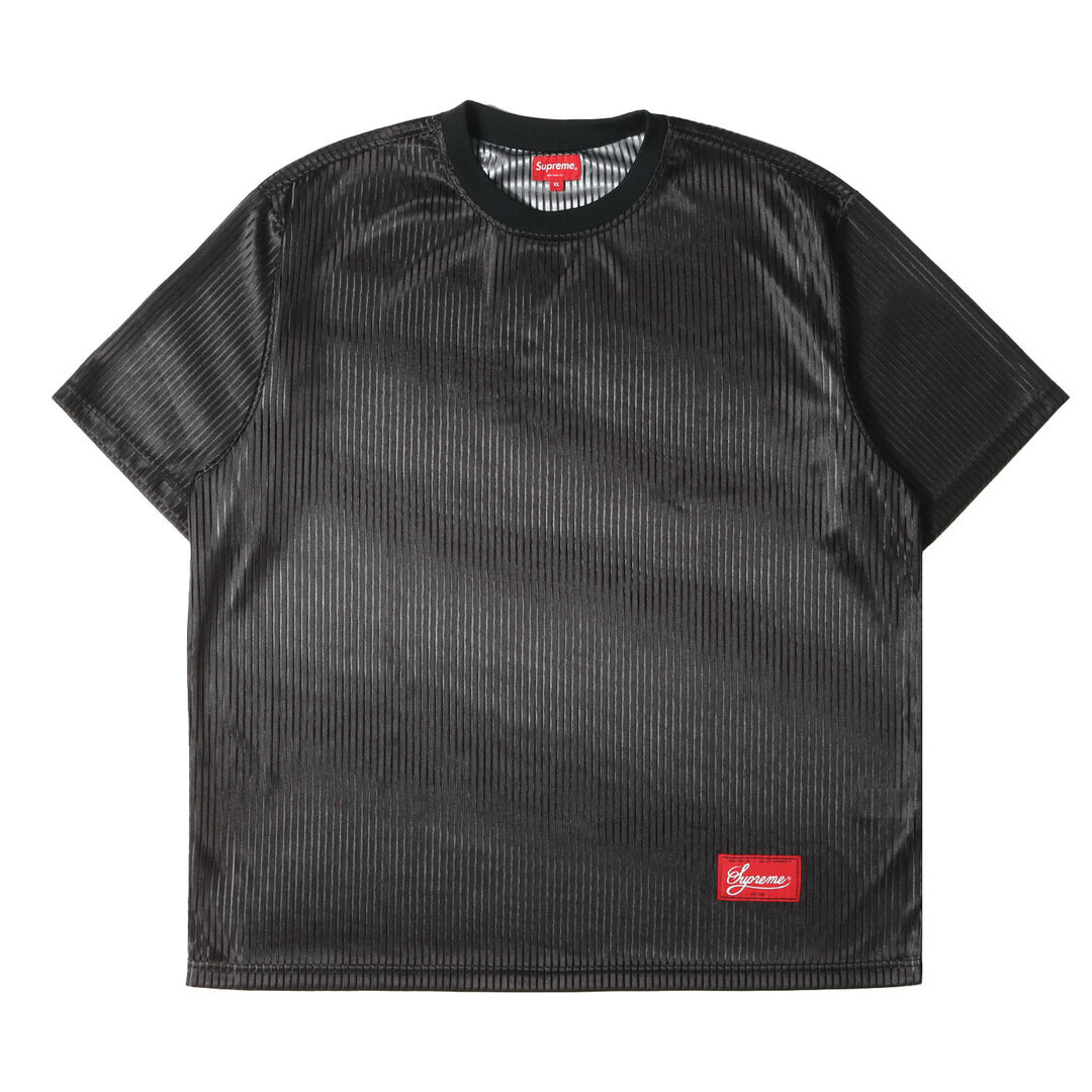 Supreme Tee Size: XL 23SS Mesh Stripe Jersey Top Gradient Black  
