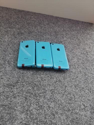 90% N ew Apple iPhone 5c Blue 8/16/32GB Fully UNlocked Any Carrier Good - Afbeelding 4 van 12