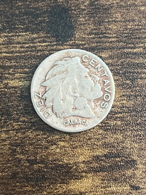 1952 Columbia Diez Centavos 10 Cent Actual Coin TK9598* | eBay