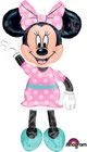 Minnie Mouse 54'' Airwalker Anagram Balloon Birthday Party Decorations