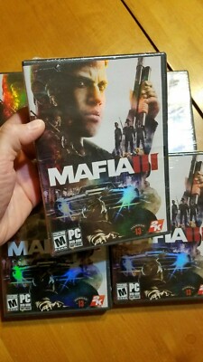 PC DVD-Rom Software Mafia III 3 BRAND NEW FACTORY SEALED READ